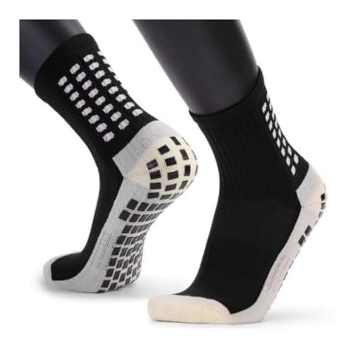 KIT 3 Par De Meia Esportiva Cano Longo Com Anti Derrapante Unissex Tamanho Ajustável Profissional Ci