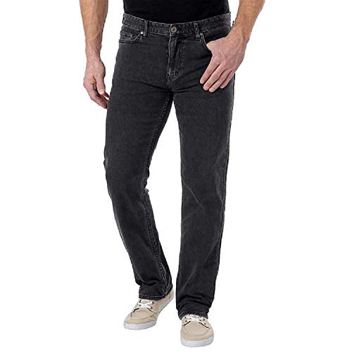 Calvin Klein Men's Straight Leg Jeans - 32W x 32L - Axe Gray