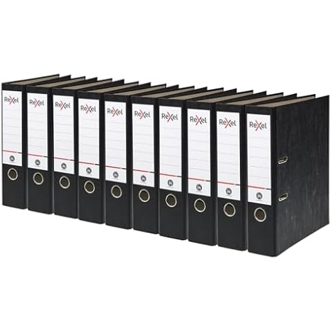 Rexel A4 Lever Arch Files Cover