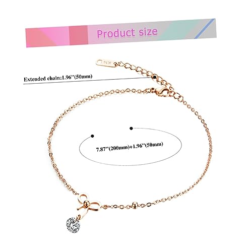 Tobillera de moda para mujer ajustable para evitar rozaduras 7