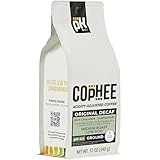Comparison: Best Low Acid Decaffeinated Coffee 3 Low Acid Coffee - Decaf - Ground Medium Roast - Smooth Non-GMO Arabica Coffee - Electrolyte Infused for Sensitive Stomachs, Acid Reflux, and Heartburn ~pH 6.5-12 oz Original Decaf by COpHEE