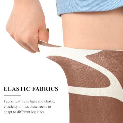 Image of Women's Thigh High Socks Long Over Knee Socks Thick Leg Warm Boot Stockings