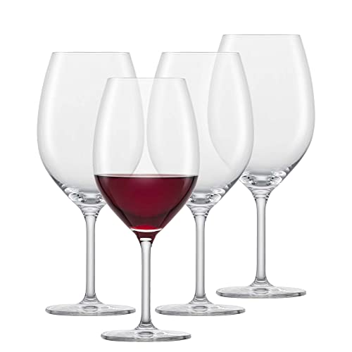 Conjunto de taças para vinho Bordeaux, 6 peças, vidro cristalino, 656ml