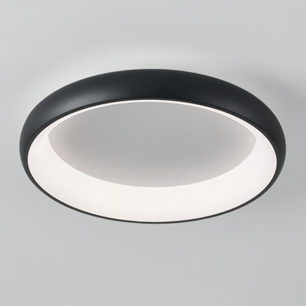 Plafonnier LED Nordique Moderne 60cm Dark avec éclairage intérieur à trois tons de lumière