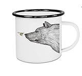 𝐃𝐞𝐬𝐢𝐠𝐧 - Die Motive mit unterschiedlichen Tieren werden in unserem Atelier entworfen, handgezeichnet und ausgearbeitet. So entstehen besondere Mugs.