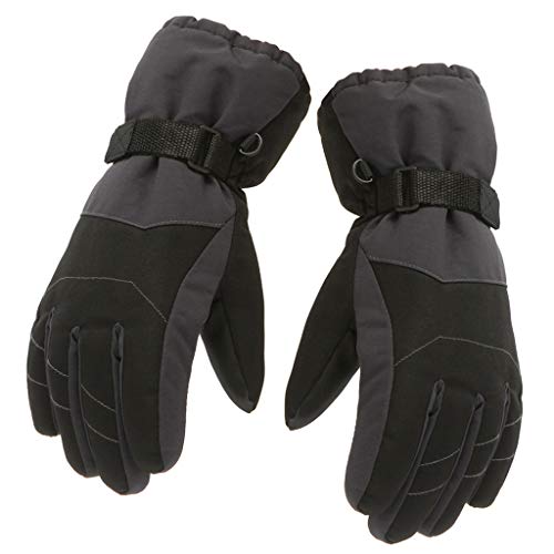 Luvas de inverno para crianças e crianças espessas, quentes, montanhas, snowboard, esqui, luvas à pr
