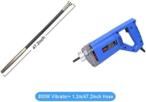 Miniatura 3 de Vibrador de hormigón, 34HP 800W eléctrico de mano vibrador de hormigón de construcción vibrador de cemento removedor de burbujas de cemento+manguera