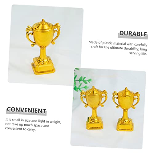 BESPORTBLE 12 Peças De Copo De Fornecimento De Troféus Em Miniatura Miniaturas Competições De Decora