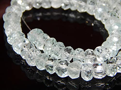Perles d'améthyste naturelle rondelle 6x13.5mm pour la confection de colliers et bracelets DIY