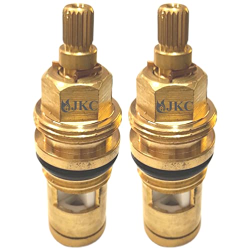 JKC Jaguar Tap Spindle for Water tap Spares and Accessories Parts for Jaquar Type Tap (Marvel Type) (Left & Right for Sink and Wall Mixer)