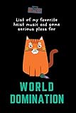 the last heist deutsch  LIST OF MY FAVORITE HEIST MUSIC And Some Serious Plans For WORLD DOMINATION: Humorous Office Gift Ideas for Staff Gift Exchange (Funny Office Gifts Under 20, Band 3)