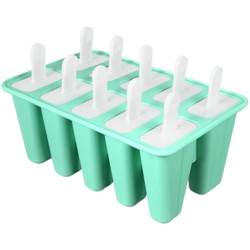 Molde para helados caseros de diez rejillas que evita olores 2