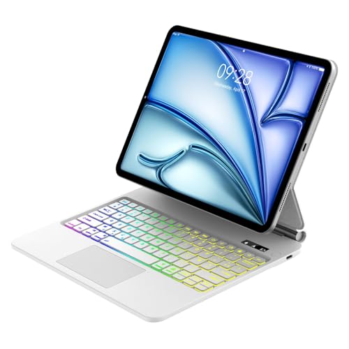 Magic Keyboard pour iPad Air 13 Pouces (M4 2026, M3 2025, M2 2024) et iPad Pro 12.9