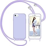 Fabricado con silicona seleccionada, La Funda con Cuerda está hecha de silicona, que protege su teléfono de arañazos.