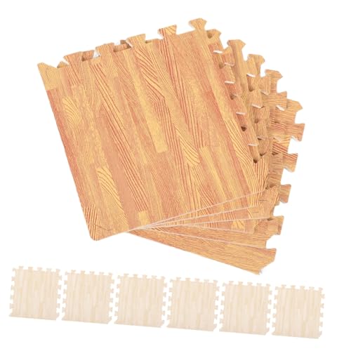 Yardwe Baby Puzzle Mat Set Interlocking Floor Tiles Soft Gym Mat Home Floor Pad for Boys and Girls