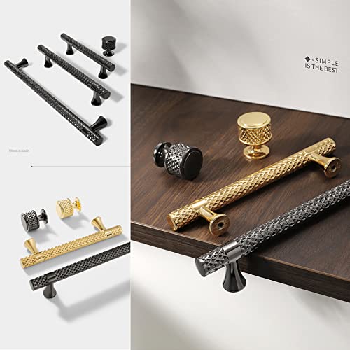 YNDD 6 Pack Cupboard Handles 96mm Hole Centres, Modern Gray Kitchen Door Handles - Image 3