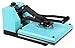 Produktbild RICOO T438-TB Transferpresse Hellblau Klappbar Textilpresse Textildruckpresse Thermopresse Textil Transferdruck Bügelpresse T-Shirtpresse