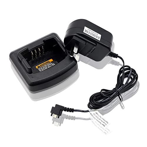 RDU4100 Charger Set RDU2020 [Upgraded] for Motorola CP110 RLN6175 RLN6304 RDM2070D RLN6305 RDU4160D RLN6332A RDV5100 RDV2080 RDV2020 RDU2080 RDM2080 Charger