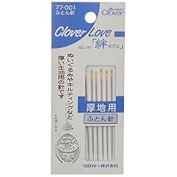 Amazon | クロバー(Clover) 手縫針 絆 CL 普通地用ぬい針セット 77-022