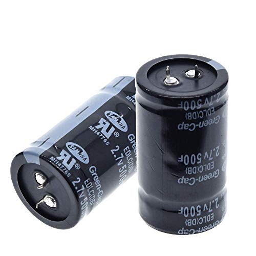 35 farad capacitor - 2.7V 500F Capacitor Farad Capacitor 35mm 60mm, Super Capacitor Drops Automobile Capacitor Through General Orifice 2Pcs