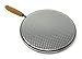 MGE - Difusor Tostador de Calor para Cocinas de Gas con Mango de Madera - Placa Difusora y Tostadora de Calor - Acero Estañado - Ø 21 cm
