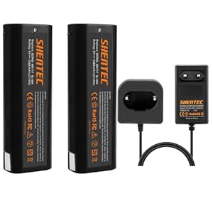 Shentec 6V 3500mAh Ni-MH Batería Cargador Batería de Repuesto para Paslode 404717 B20544E BCPAS-404717 404400 900400 900420 900600 901000 902000 B20720 CF-325 IM200 F18 IM250 IM250A IM350A