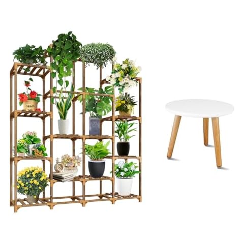 Uneedem Plant Stand Indoor, Tall Holder for Flower Pots Cover