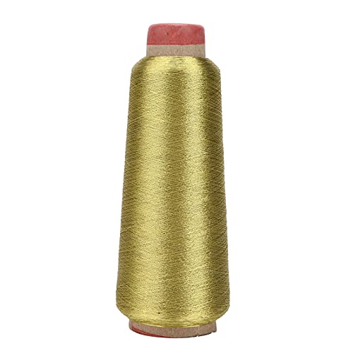 Hilo de coser de poliéster color dorado miniatura 6