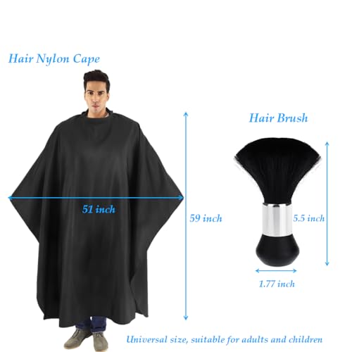 image for OBTANIM 4 PACK Hair Salon Capes with Snap Closure Waterproof Hairdress