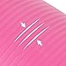 Fitvids 1/2-Inch Extra Thick High Density Anti-Tear Exercise Yoga Mat with Carrying Strap, Pink