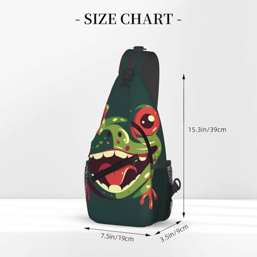 Bolsa pequeña de hombro tipo sling para senderismo miniatura 3