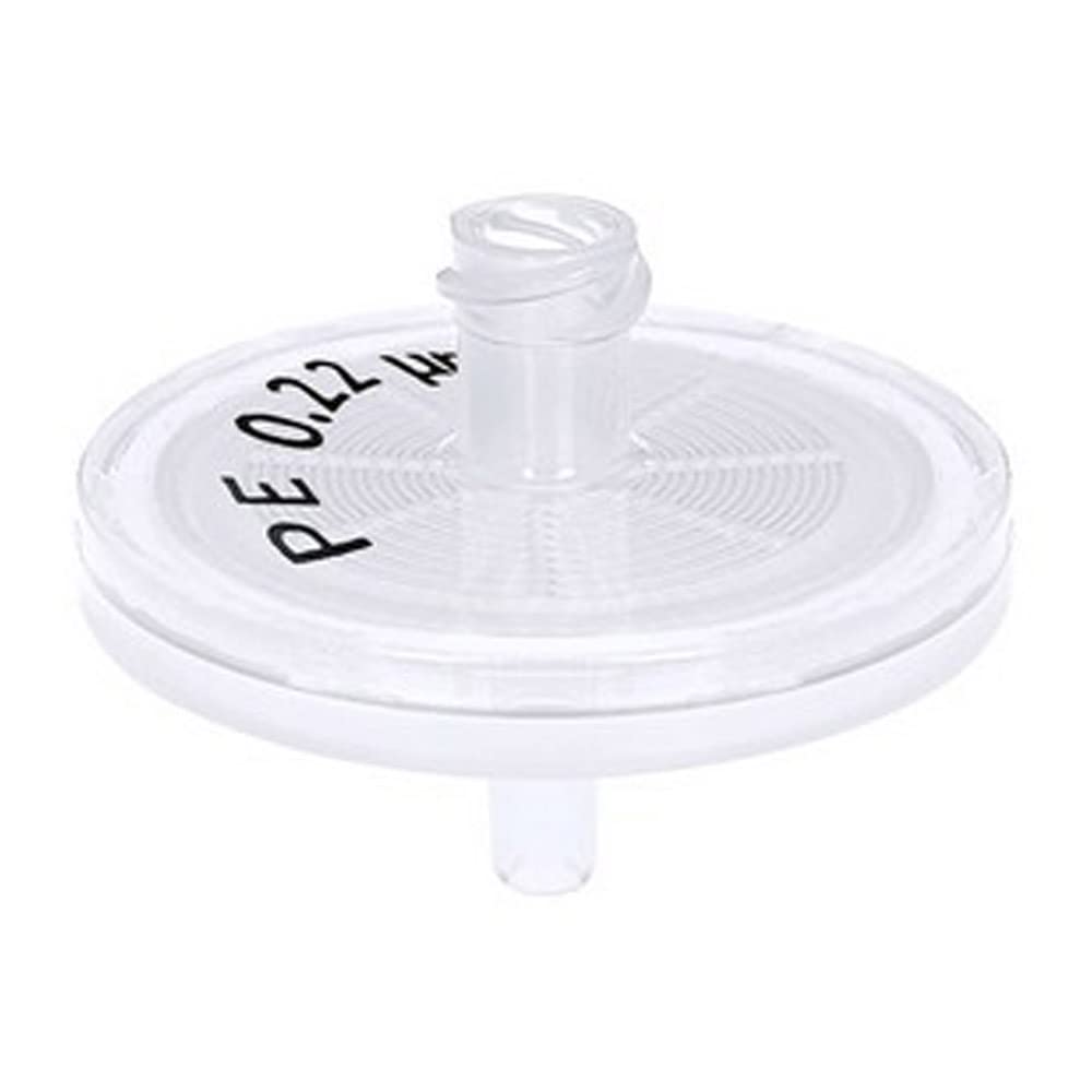 GVS FJ25BNPPE002AD01 ABLUO Syringe Filter, PP Housing, 0.20 µm, 25 mm Diameter, Polyethylene (Pack of 500)