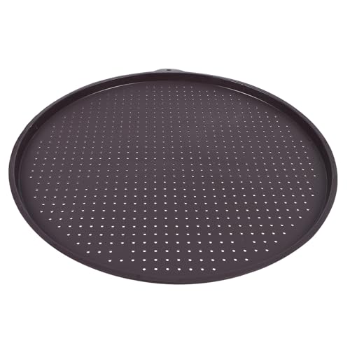 SAFIGLE Alfombrilla de Silicona para Hornear Redonda Perforada Antiadherente y Resistente al Calor Tapete para Pizza Reutilizable Adecuado para Horno y Repostería Doméstica