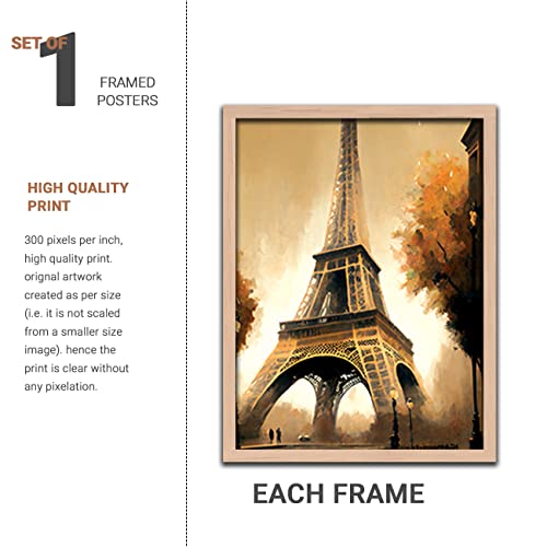 Image of kotart Modern Art WALL Framed Painting | Big Aesthetic Flowers WALL Framed Paintings for Living Room Bedroom Wall Decor (ART-7, 13W x 17L INCH)