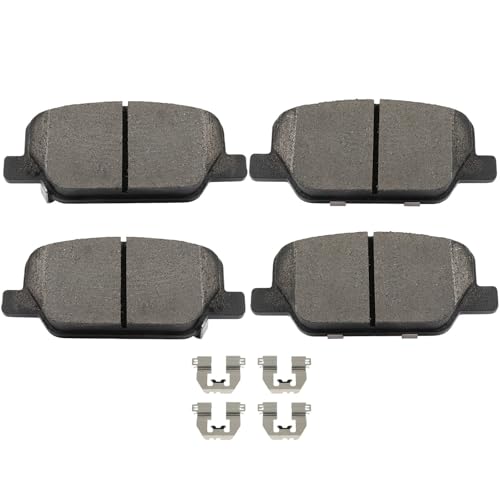 Image of SCITOO D2199-9440 Disc Brake Pads Sets Rear Ceramic Brake Pads w /Hardware | For Hyundai For Palisade 2020-2025,For Santa Fe 2019-2020,For Kia For Telluride 2020-2025