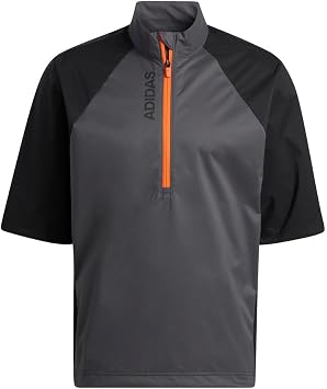 adidas mens Provisional Short Sleeve Golf Jacket