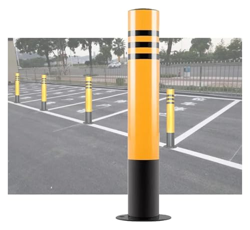 Generico Dissuasore Stradale in Acciaio Resistente - Barriera di Sicurezza per vialetti e parcheggi da 99 cm (39,3 Pollici), Durevole, Confezione da 1, Ideale per Protezione e Controllo del Traffico.