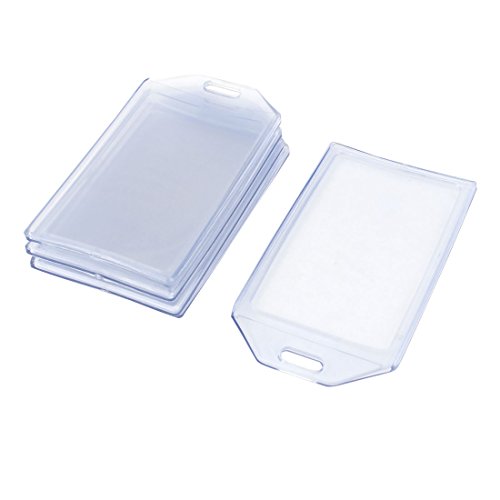 Sourcingmap® plastica verticale ID carta di nome