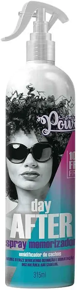 Spray Memorizador Day After Soul Power - Devolve a Definição dos Cachos e Hidrata - 315ml
