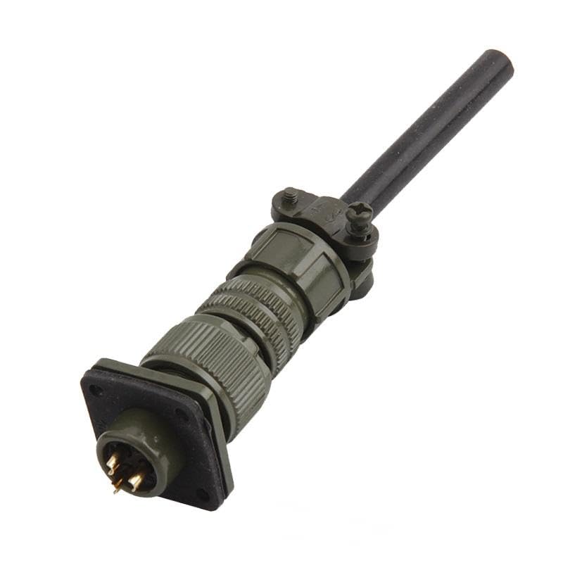 Conector de enchufe aviación estándar militar EE.UU. miniatura 1