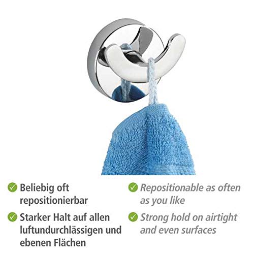 WENKO Crochet Vacuum-Loc Modèle Irun | Ensemble De 4 Crochets