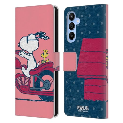 Housse Samsung Galaxy A16 5G Peanuts antichoc et étui portefeuille en cuir rabattable