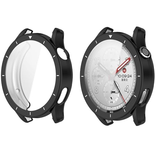 Funda Xiaomi Watch S5 carcasa protectora de TPU suave accesorios de repuesto anticaídas negro