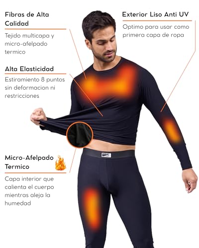La Mejor Selección de Pantalones térmicos para Hombre los mejores 5. 8 Imagen adicional