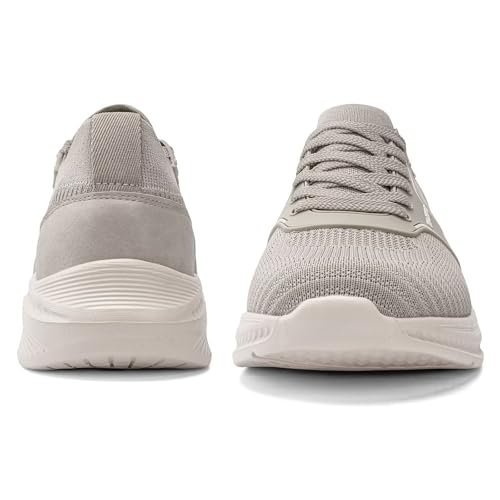 Image of ITAZERO Men's Wide Toe Box Wide Width Hands-Free Slip-On Shoes, Walking Sneakers with Arch Support for Plantar Fasciitis, Diabetic Swollen Feet