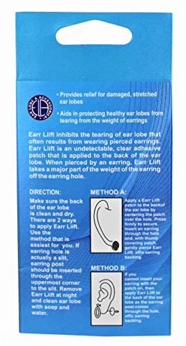Image of Ear Lobe & Accessories Ear Lobe & Accessories Reusable Ear Lobe Support (Pack Of 10pcs), White, 10 Pieces