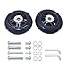 Wear-Resistant Mute Luggage Suitcase Replacement Wheels Rubber Swivel Caster Wheels Repair Kits 70 x 24mm