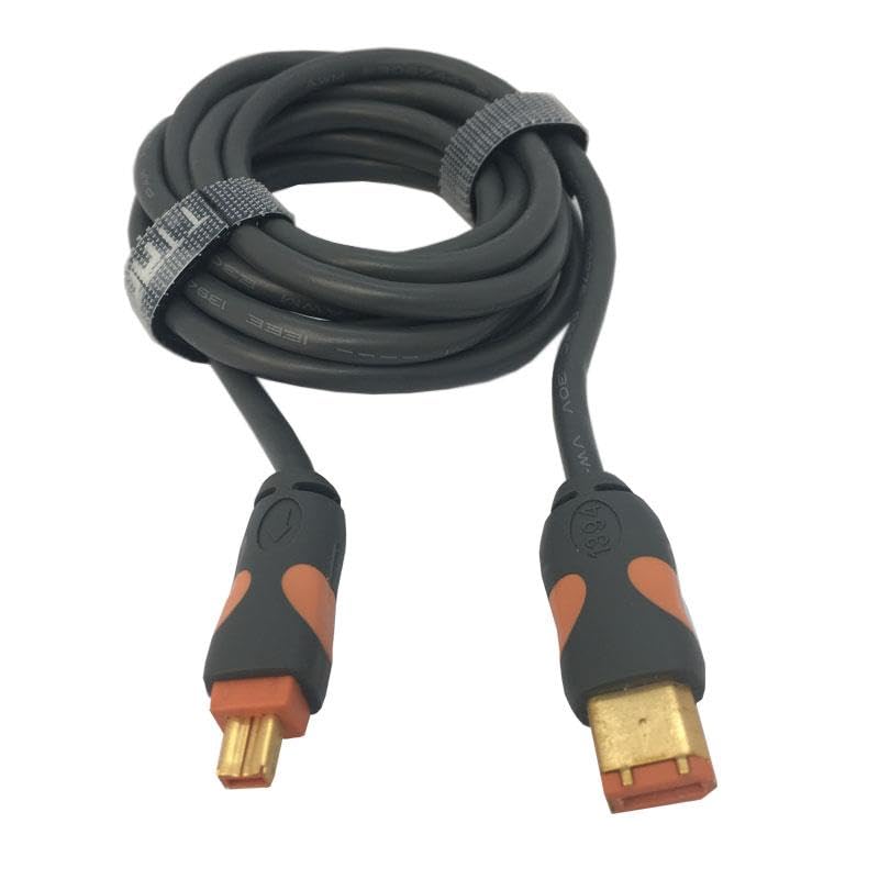 1.8 metre 1394 6 pin to 4 pin kablo 1.8 metre firewire kablo