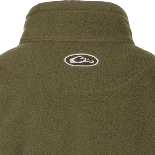 Drake Waterfowl Youths' Unisex Camp Fleece Full Zip DY1080 Hunting Casual Anti-Pilling Moisture Wicking Sweatshirt Jacket4