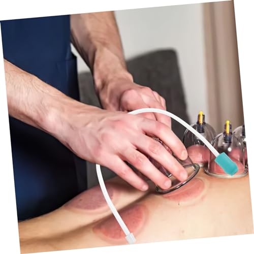 COLLBATH 5 piezas Tubo Extensor de Manguera de Vacío para Ventosas para Máquina de Terapia de Succión miniatura 3